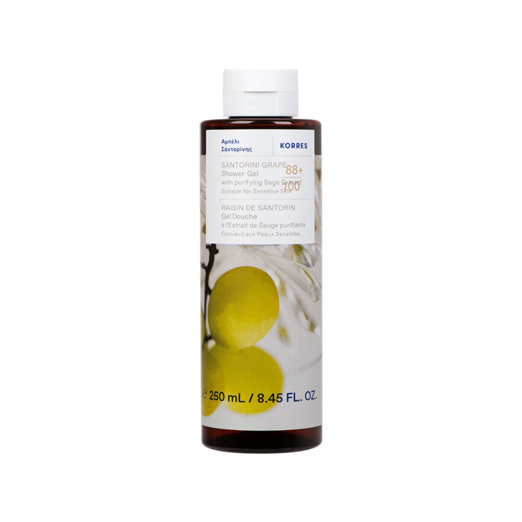 Korres Santorini Grape - Gel za tuširanje, 250ml