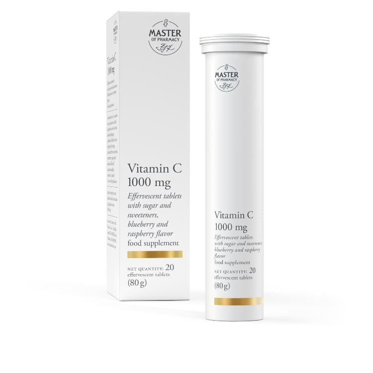Master of Pharmacy vitamin C 1000mg 20 šumećih tableta