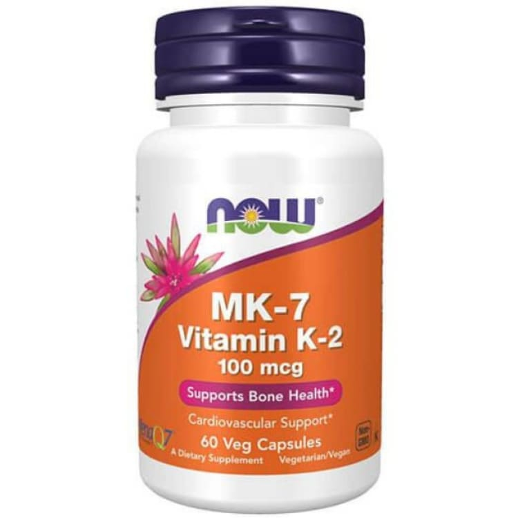 Now MK-7 vitamin K-2 100mcg 60 kapsula