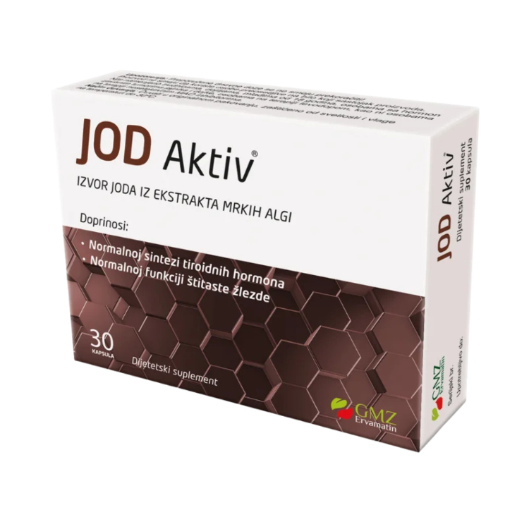 Jod Aktiv 30 kapsula