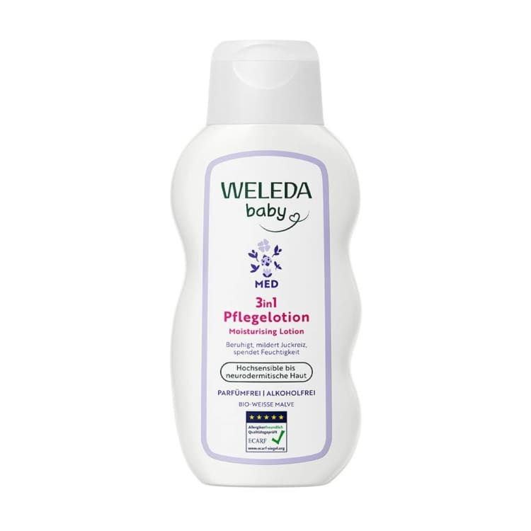 Weleda Baby 3u1 hidratantni losion beli slez 200ml