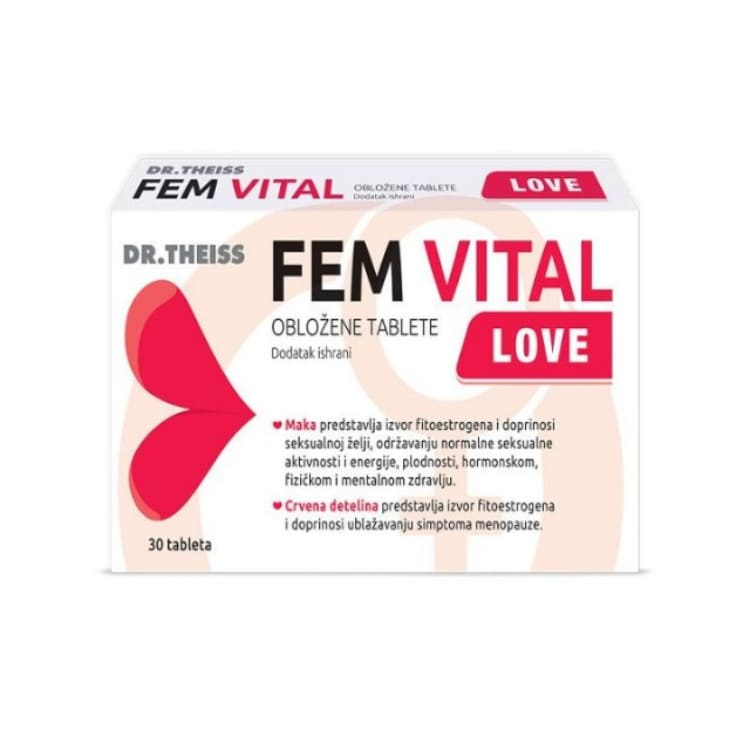 Dr. Theiss Fem Vital Love 30 tableta