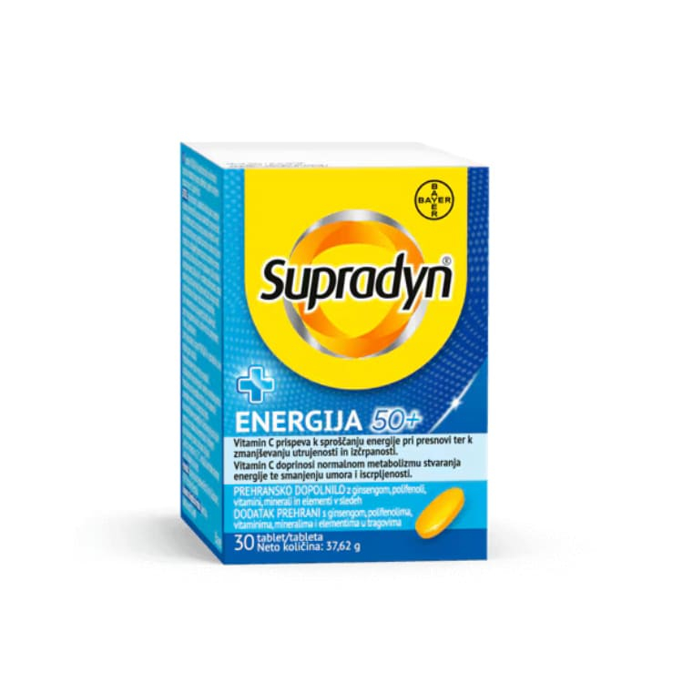Supradyn Energija 50+, 30 tableta