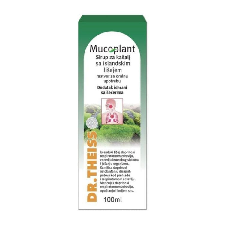 Dr. Theiss Mucoplant Islandski lišaj sirup 100ml