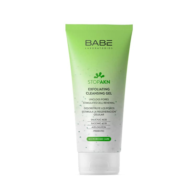 Babe Stop AKN Exfoliating gel za čišćenje lica 200ml
