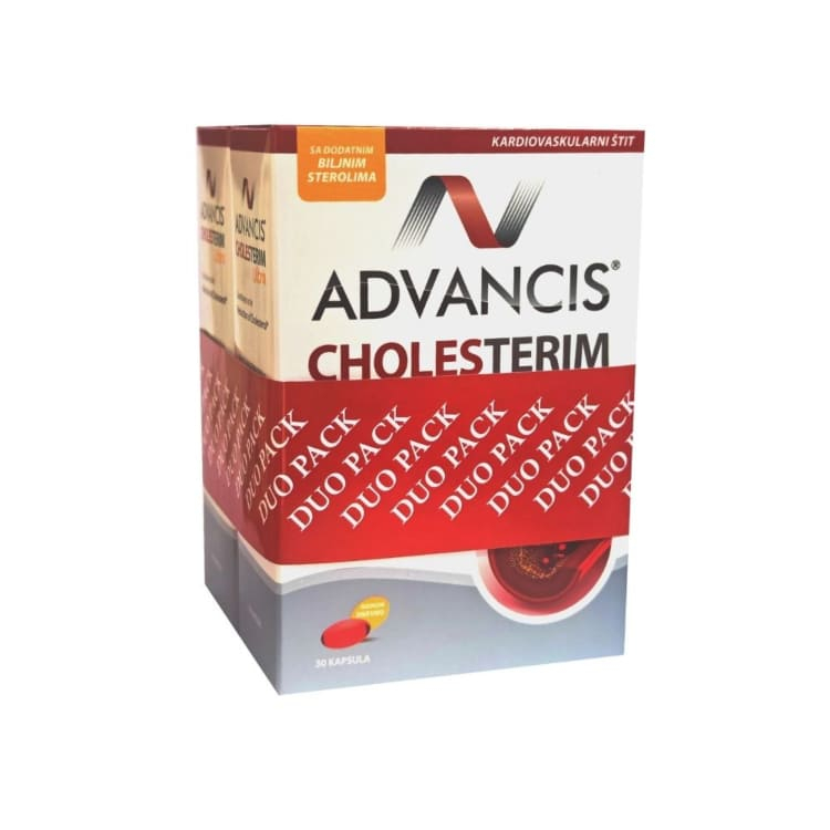 Advancis Cholesterim Ultra 30 kapsula duo pakovanje