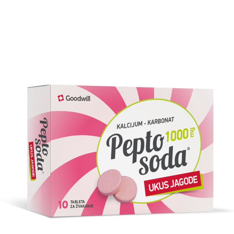 Pepto Soda 10 tableta za žvakanje