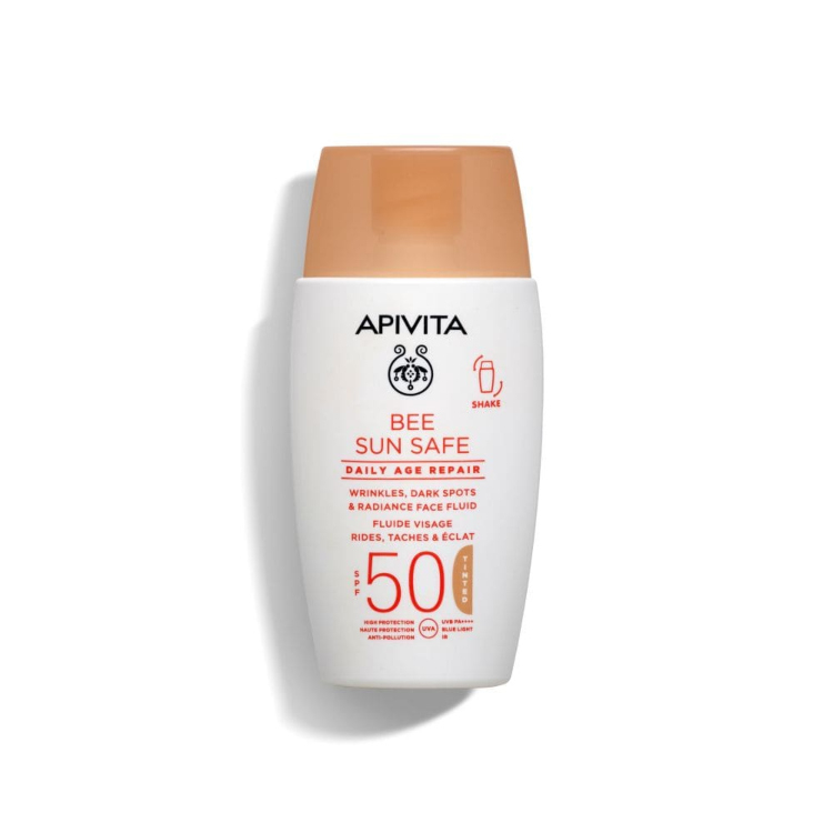 Apivita Bee Sun Safe Daily Age Repair tonirani fluid SPF50 50ml