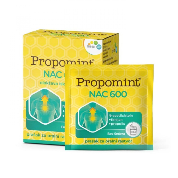 Propomint NAC 600 prašak 5 kesica
