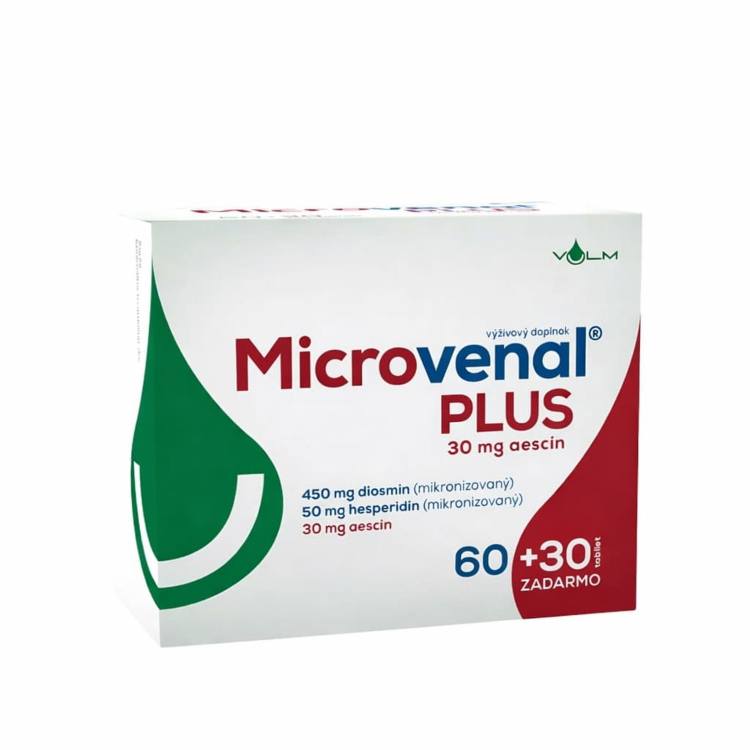 Microvenal Plus 90 tableta