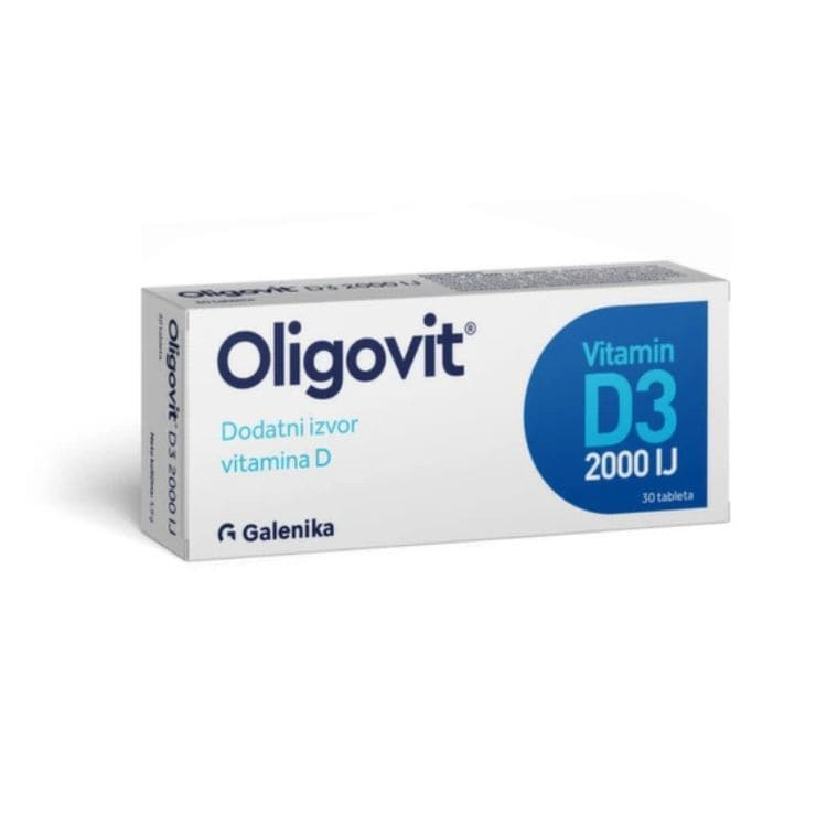 Oligovit D3 2000 IJ 30 tableta