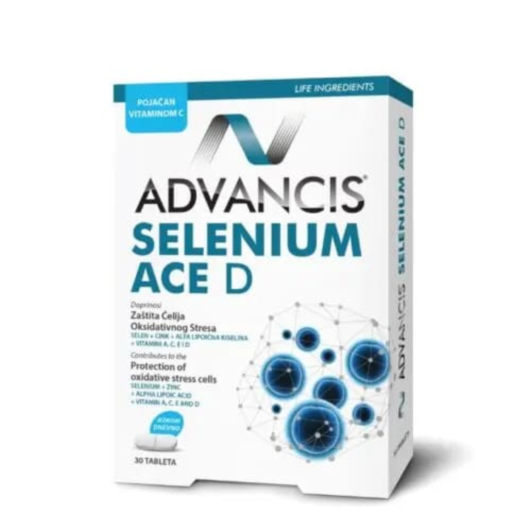 Advancis Selenium ACE D 30 tableta