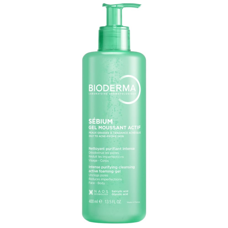 Bioderma Sebium Gel Moussant Actif 400ml