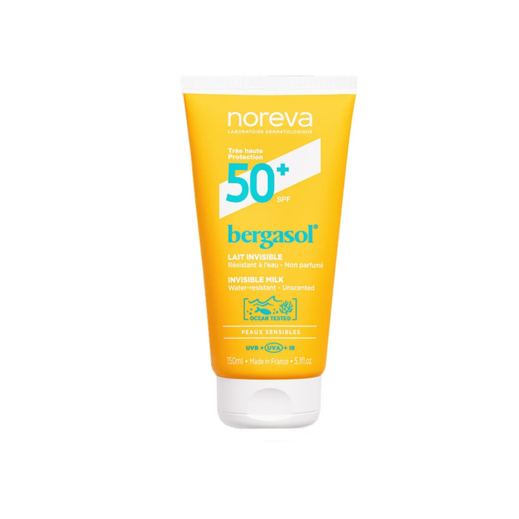Noreva Bergasol Nevidljivo mleko SPF50+ 150ml