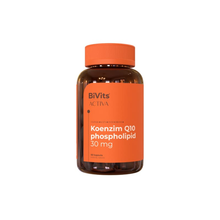 BiVits Activa koenzim Q10 Phospholipid 30mg 60 kapsula
