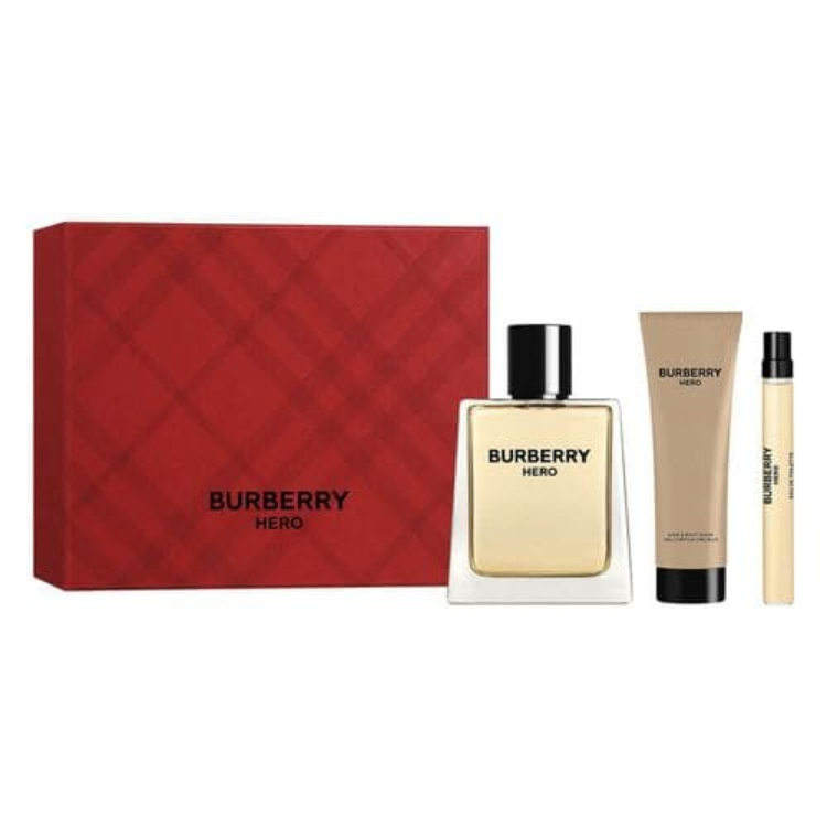 Burberry Hero muški set EDT 100ml + gel za tuširanje 75ml + EDT 10ml