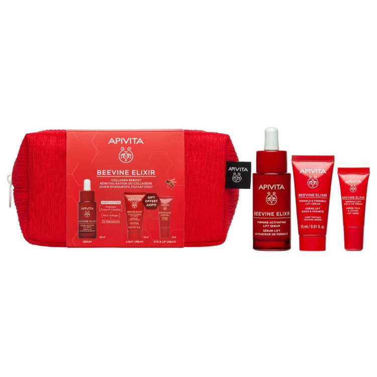Apivita Beevine Elixir rutina: serum 30ml + lagana krema 15ml + krema za oči 5ml