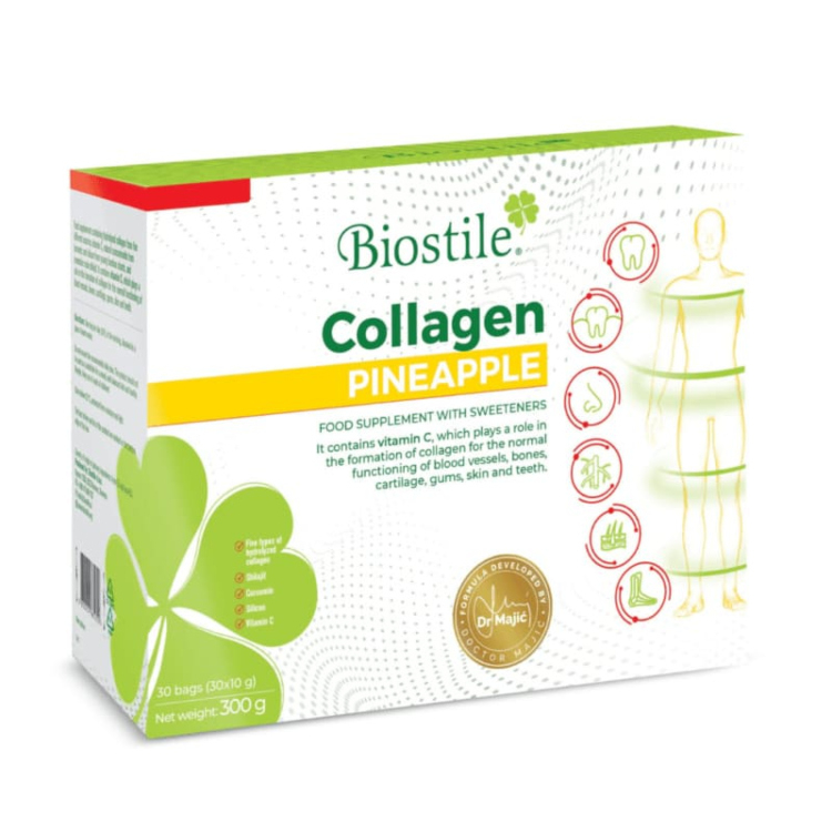 Biostile Collagen Powder ananas 30 kesica