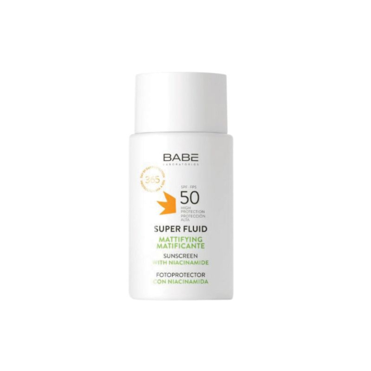 Babe Sun Facial Mattifying Super fluid SPF50 50ml