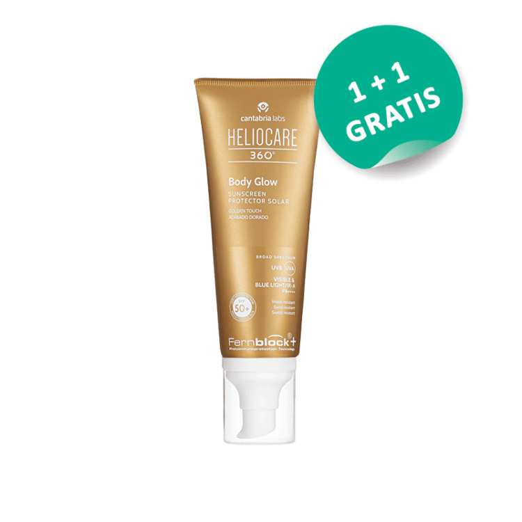 Heliocare 360 Body Glow SPF50+ 100ml 1+1 gratis