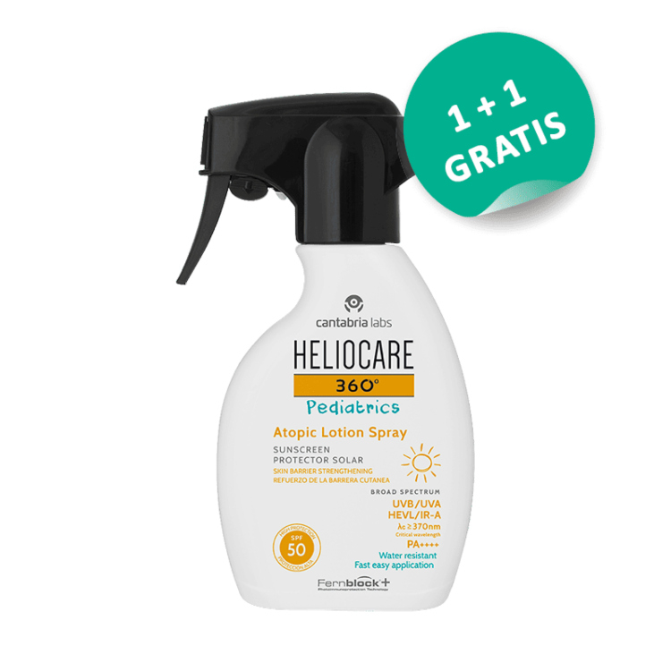 Heliocare 360 Pediatrics Atopic sprej SPF50 250ml 1+1 gratis