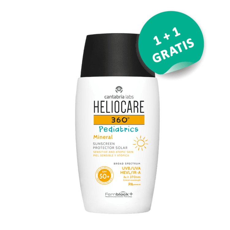 Heliocare 360 Pediatrics Mineral SPF50+ 50ml 1+1 gratis