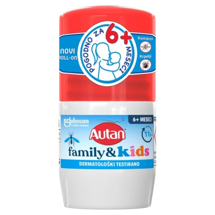 Autan Family and Kids roll-on 50ml