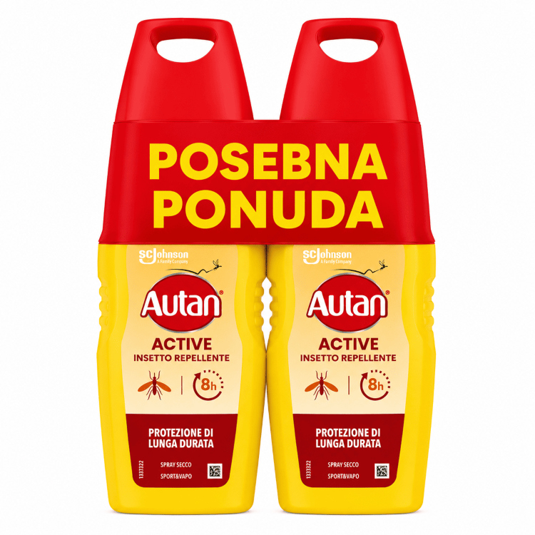 Autan Sport Active 100ml duo pakovanje
