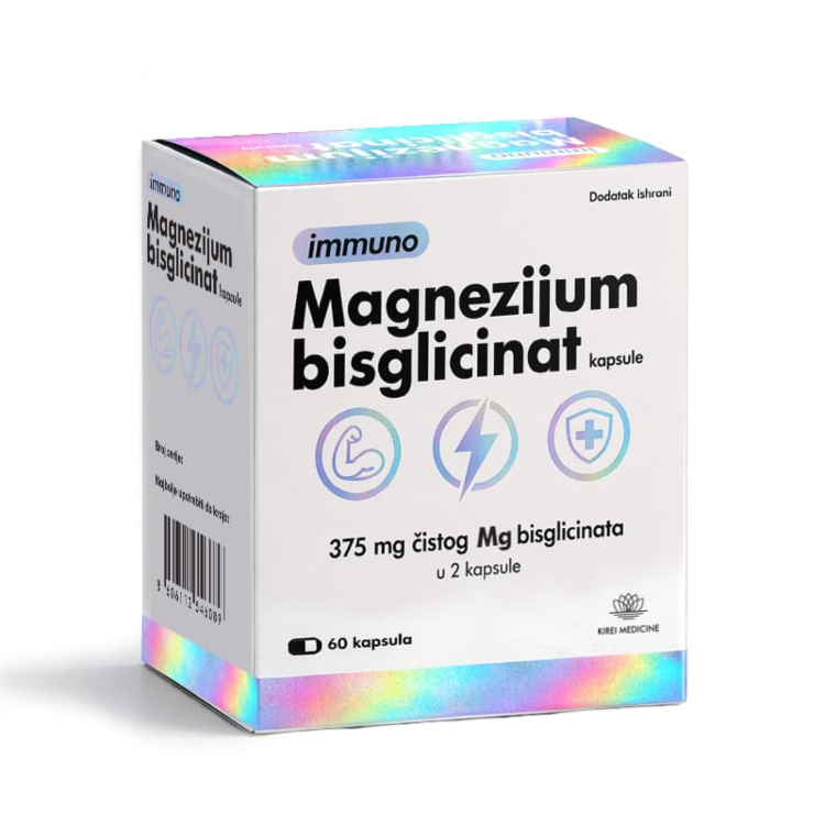 Kirei Immuno magnezijum bisglicinat 60 kapsula