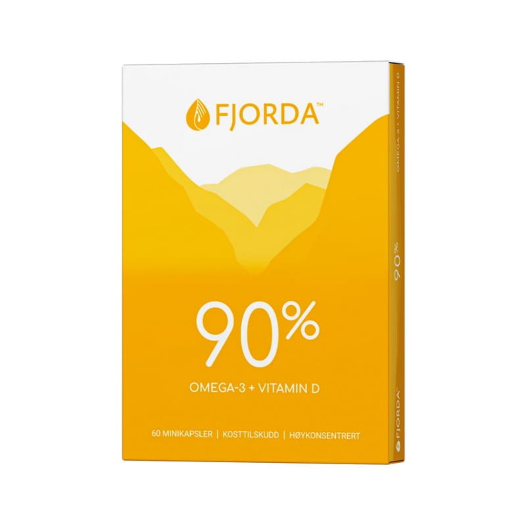 Norveška Fjorda Omega-3 + vitamin D 60 kapsula
