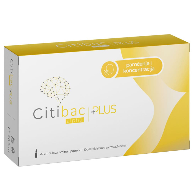 Citibac Alpha Plus 20 ampula