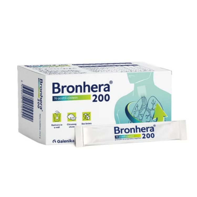 Bronhera 200 granule 10 kesica