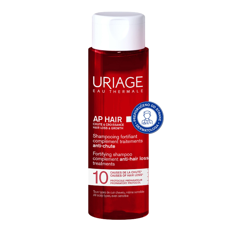 Uriage AP Hair šampon za jačanje kose i dopuna tretmanu protiv opadanja kose 200ml