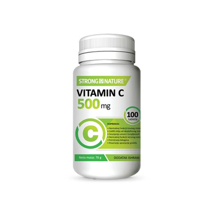 Strong Nature vitamin C 500mg 100 tableta