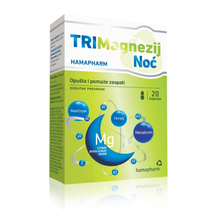 Trimagnezij Noć 20 kapsula