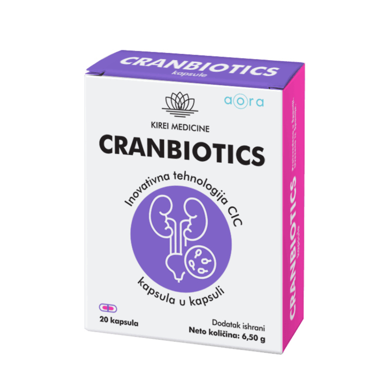 Kirei Cranbiotics 20 kapsula