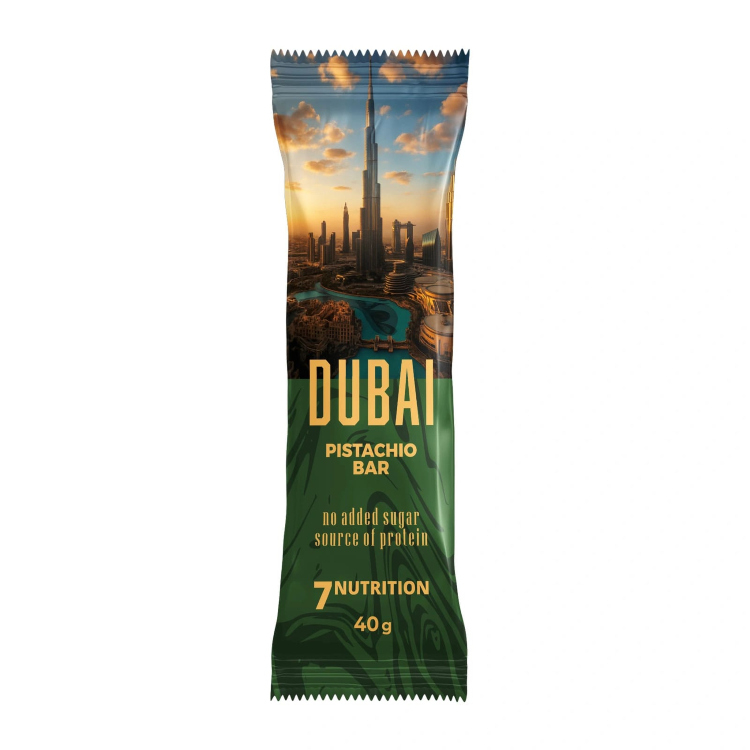 7 Nutrition Dubai Pistachio Bar 40g