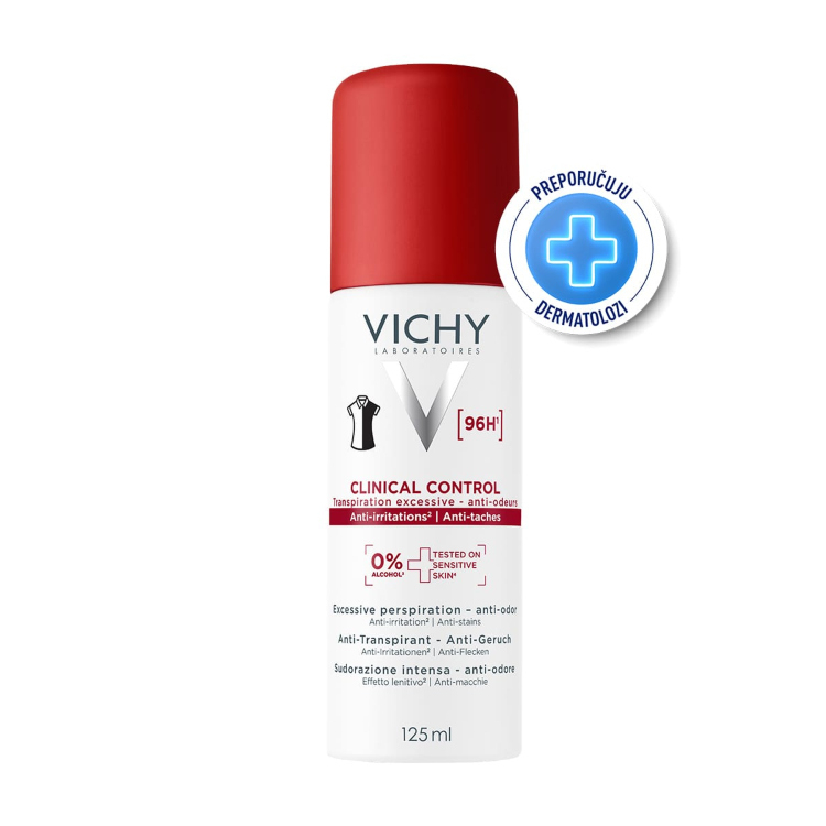 Vichy Clinical Control Antiperspirant sprej 125ml