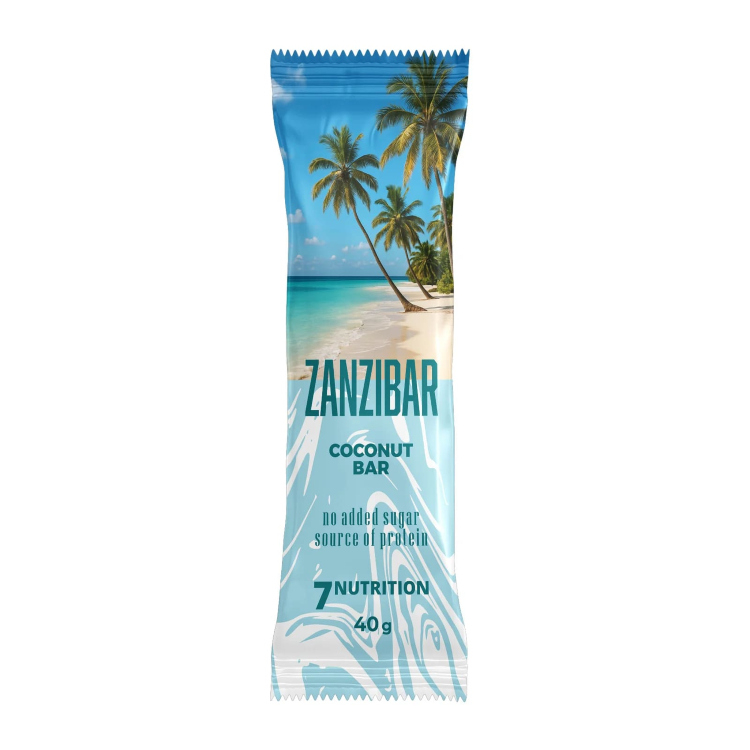 7 Nutrition Zanzibar Coconut Bar 40g