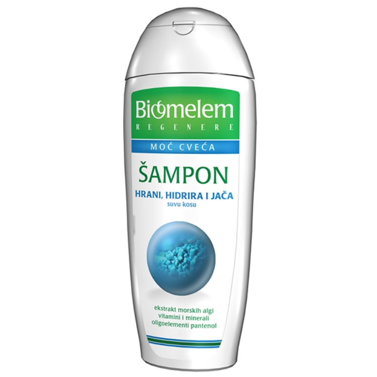 Biomelem šampon za suvu kosu 222ml