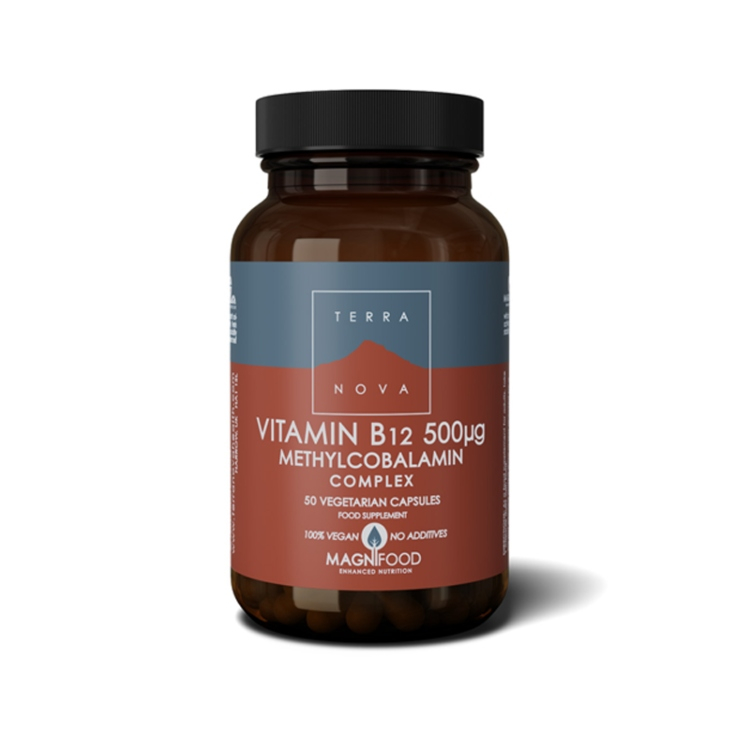 Terranova vitamin B12 500mcg metilkobalamin kompleks 50 kapsula