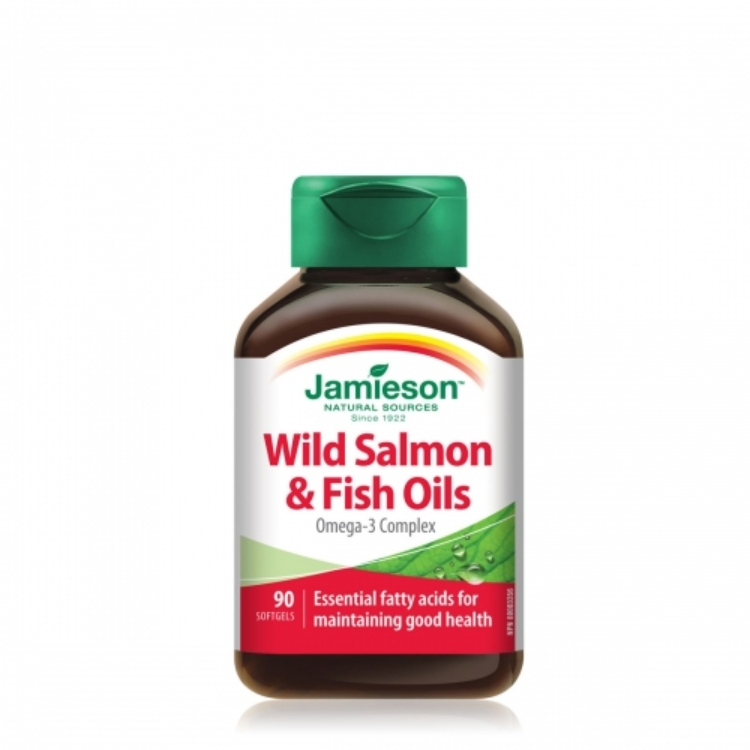 Jamieson Wild Salmon & Fish Oil 90 kapsula
