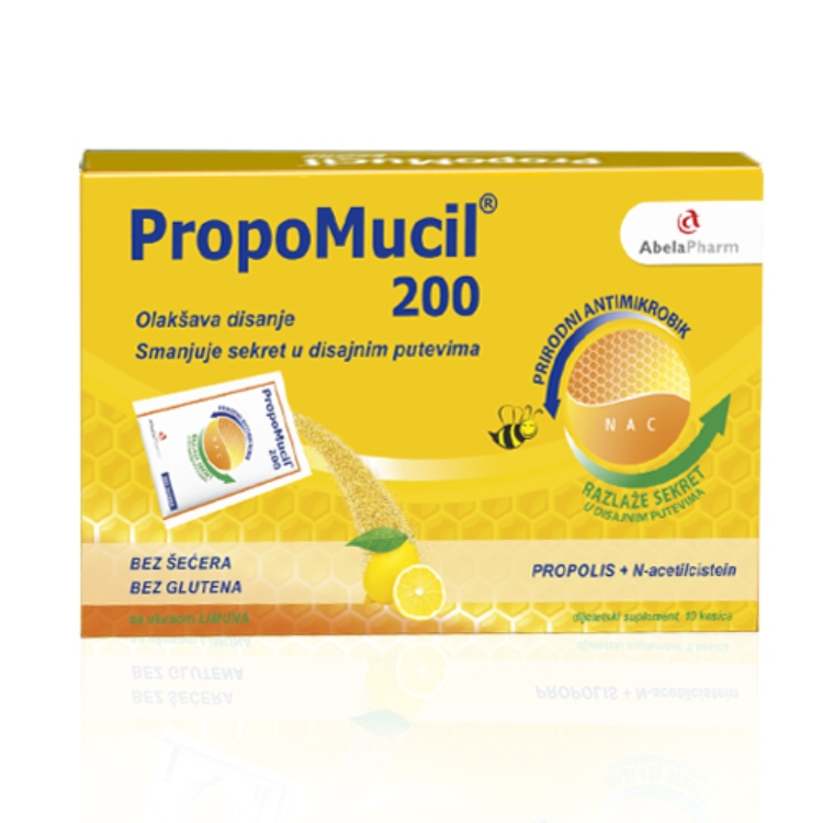 PropoMucil 200 10 kesica