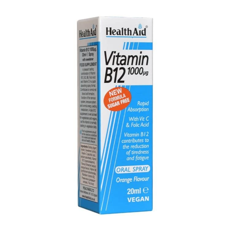 HealthAid Vitamin B12 sprej 20ml