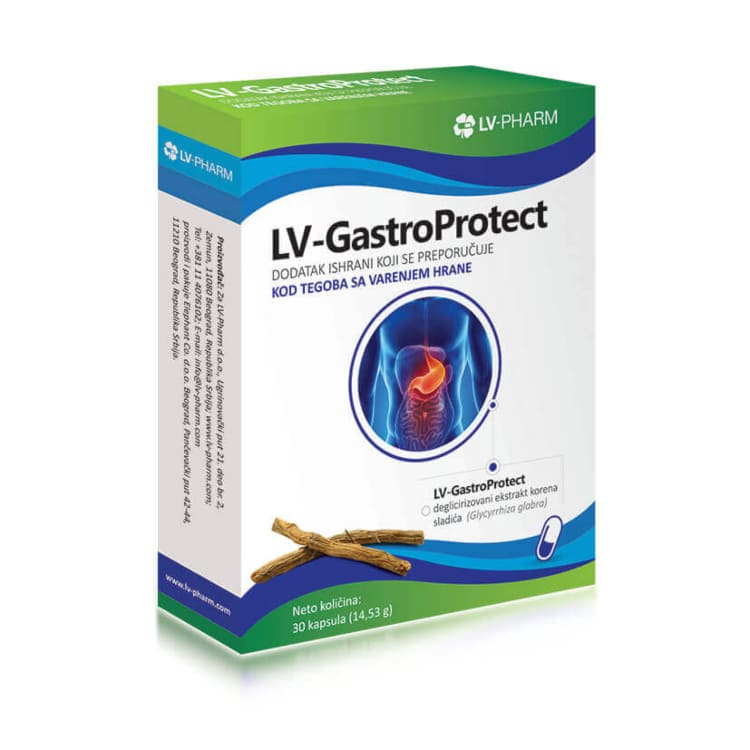 LV-Pharm Gastroprotect 30 kapsula