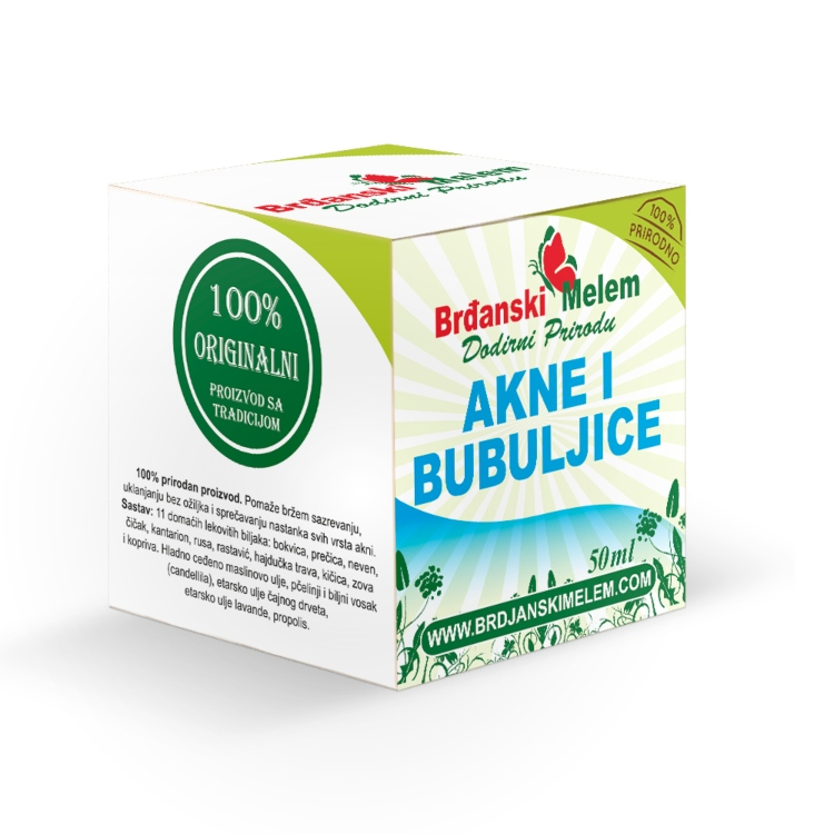Brđanski melem protiv akni i bubuljica 50g