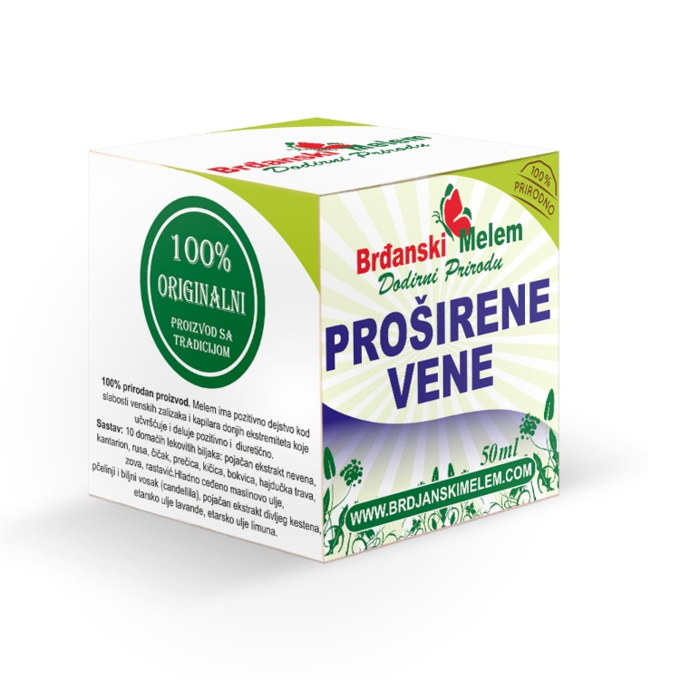 Brđanski melem protiv proširenih vena 50ml
