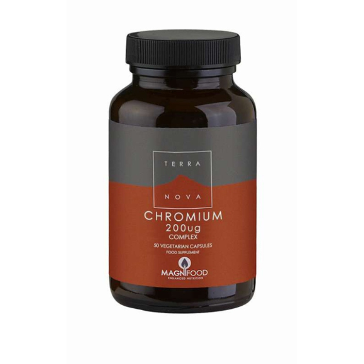 Terranova hrom 200mcg kompleks 50 kapsula