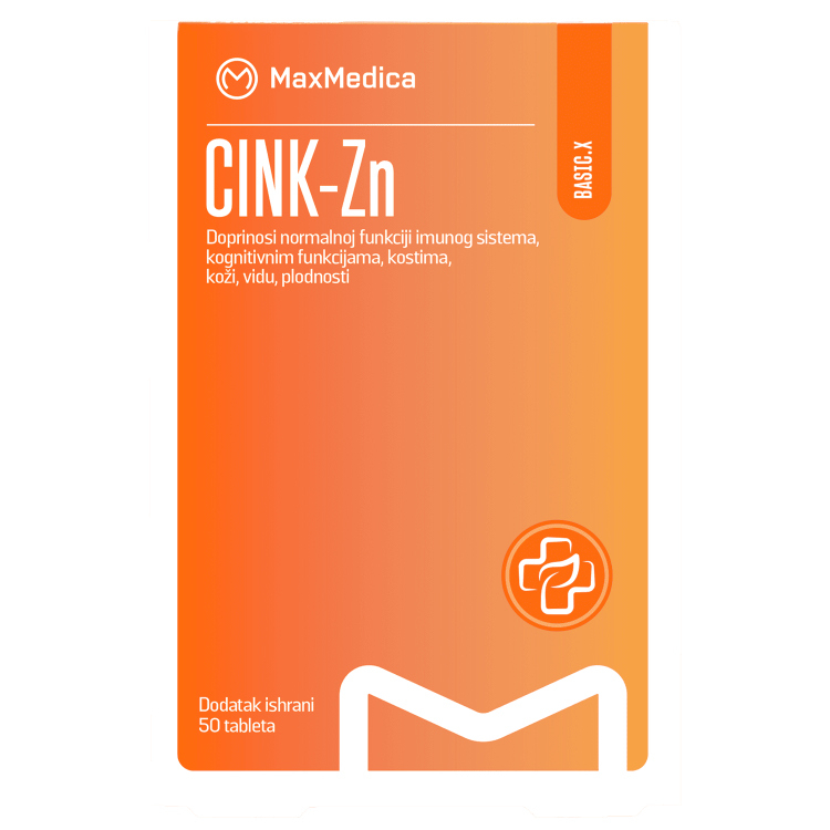 MaxMedica Cink-Zn 50 tableta