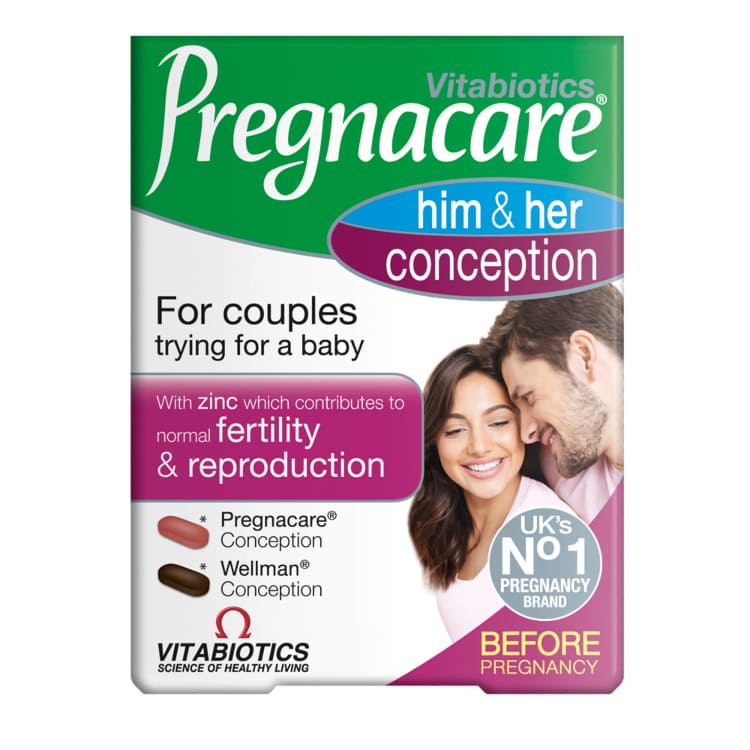 Pregnacare him&her Conception 30+30 tableta